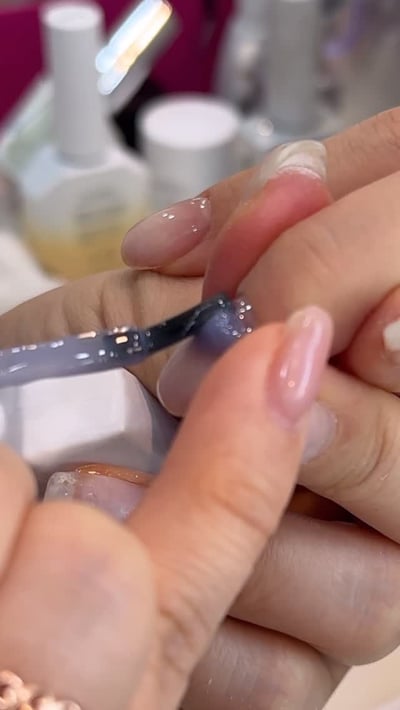 gel nail𖧧.𖥔 ݁ ˖⚘₊ ⊹𓏲₊ ˚…