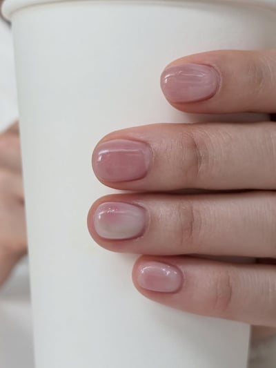 📋ask. 손이 어두워보이지 않게, 서리화_무이포인트 핑크계열…